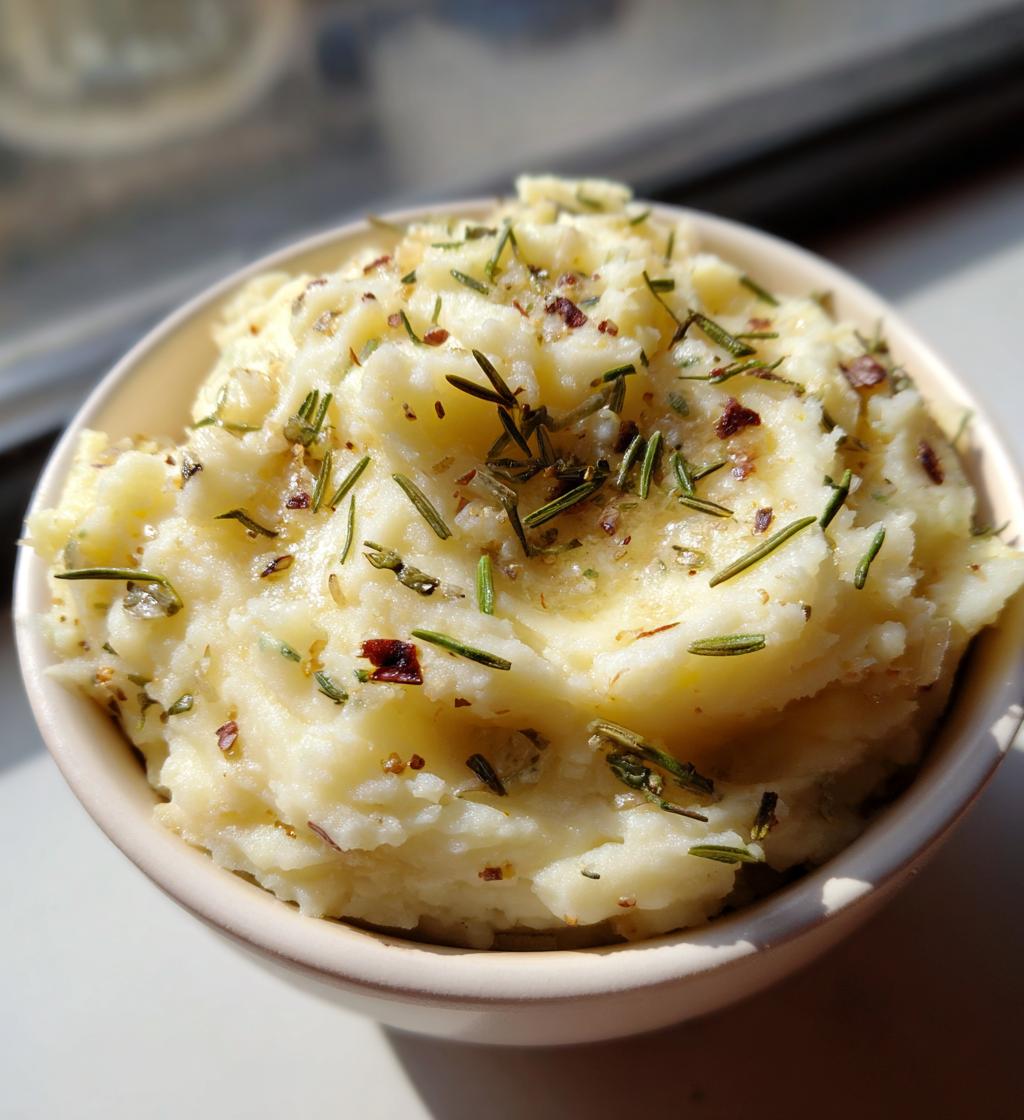 Rosemary Garlic Mashed Potatoes