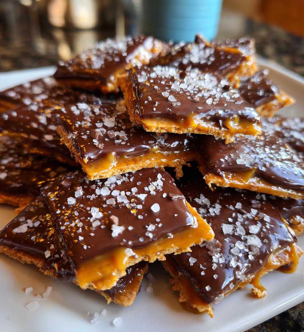 Salted Caramel Cracker Bites - detail 1