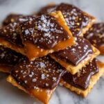 Salted Caramel Cracker Bites