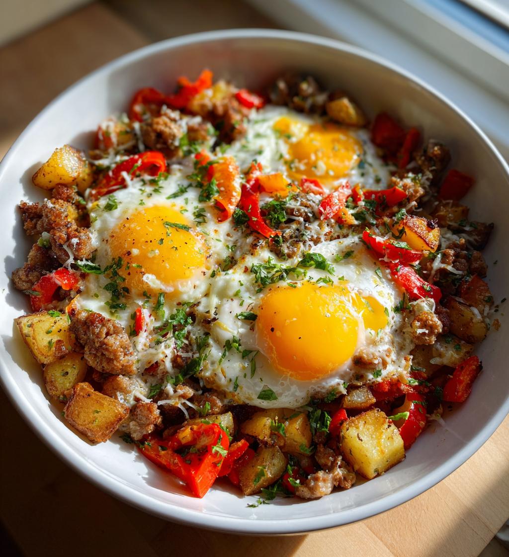 Sausage and Potato Breakfast Bowls