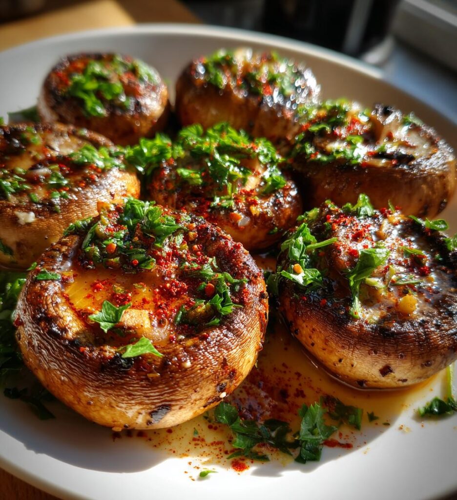 Sizzling Cowboy Mushrooms