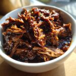 Slow Cooker 4-Ingredient Honey Garlic Beef