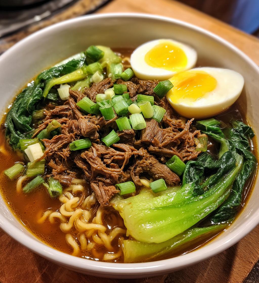 Slow Cooker Beef Ramen Noodles - detail 1