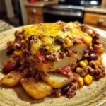 Slow Cooker Cowboy Potato Casserole