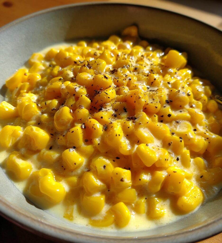 Slow Cooker Creamed Corn