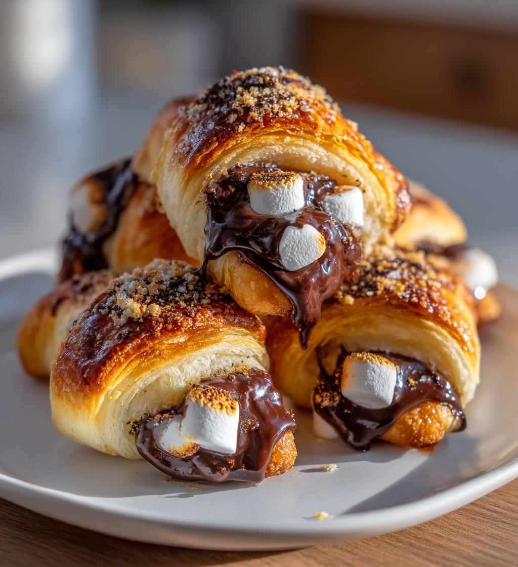 S'mores Crescent Rolls - detail 1