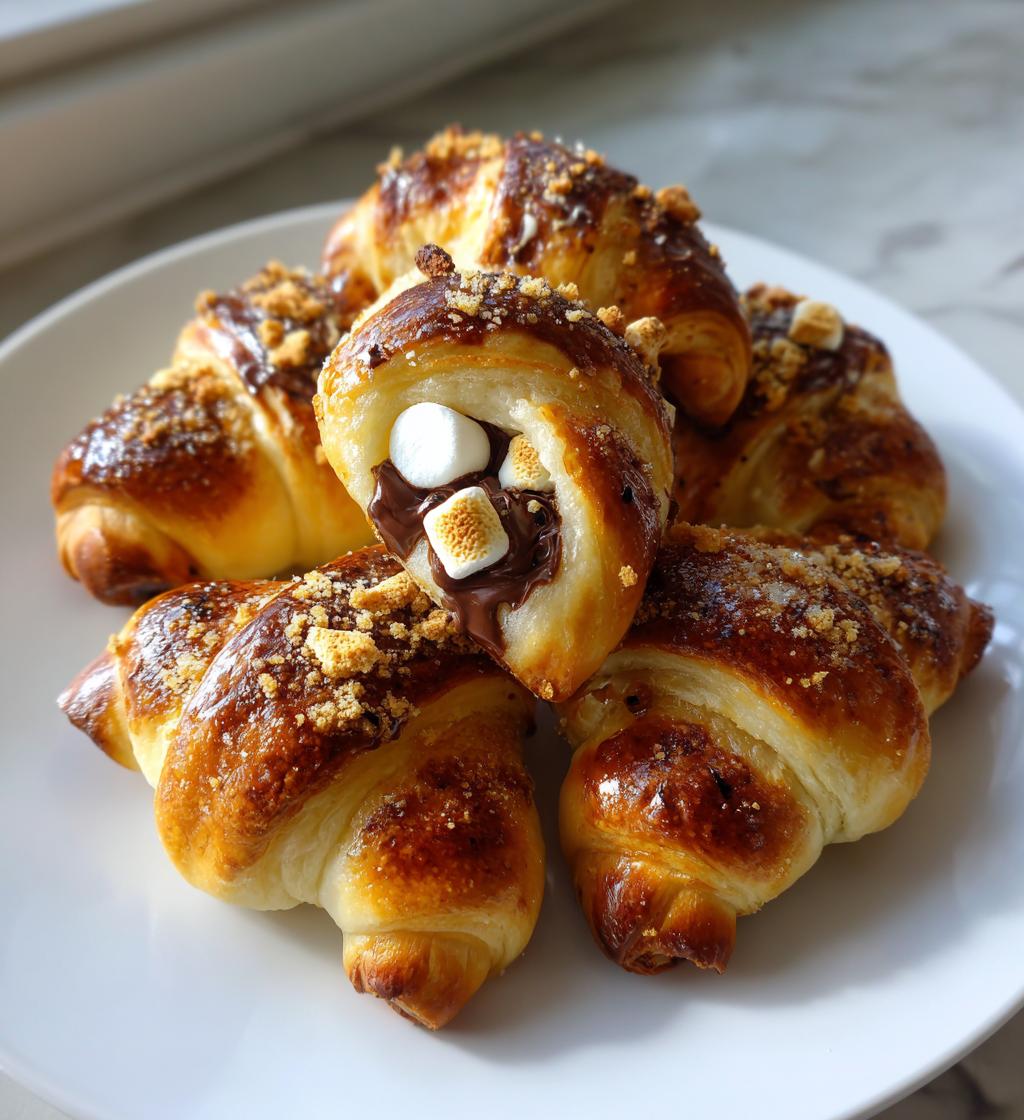 S'mores Crescent Rolls