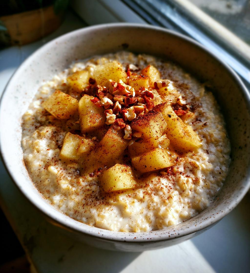 Spiced Pear Oatmeal