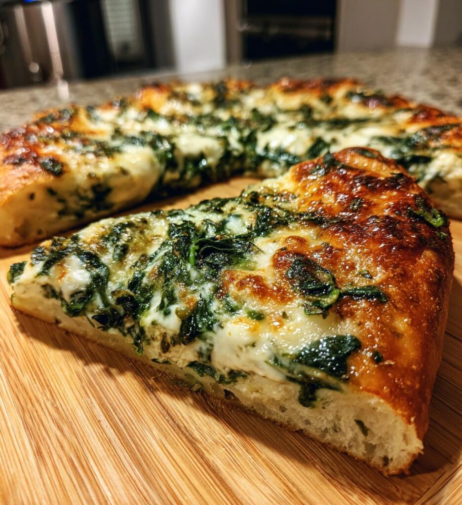 Spinach Ricotta Pizza