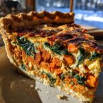 Sweet Potato Spinach Quiche