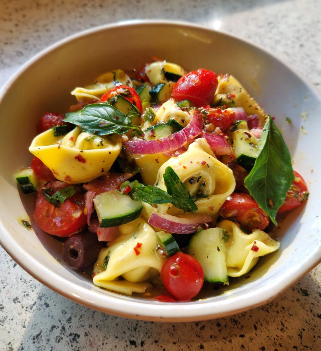 Tasty Grinder Tortellini Salad