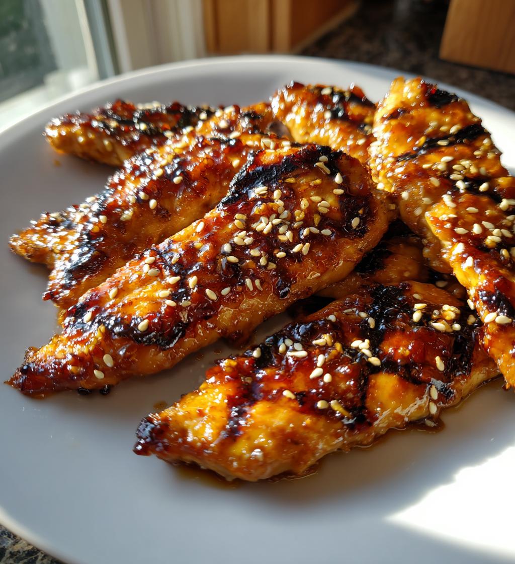 Thai Sticky Chicken Fingers - detail 1