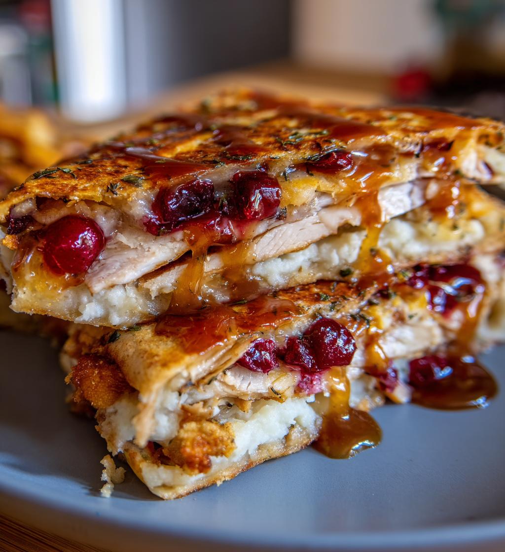 Thanksgiving Crunchwrap - detail 1