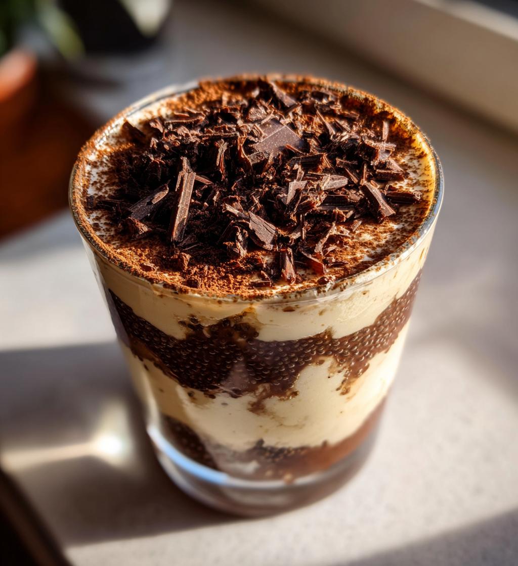 Tiramisu Chia Pudding - detail 1