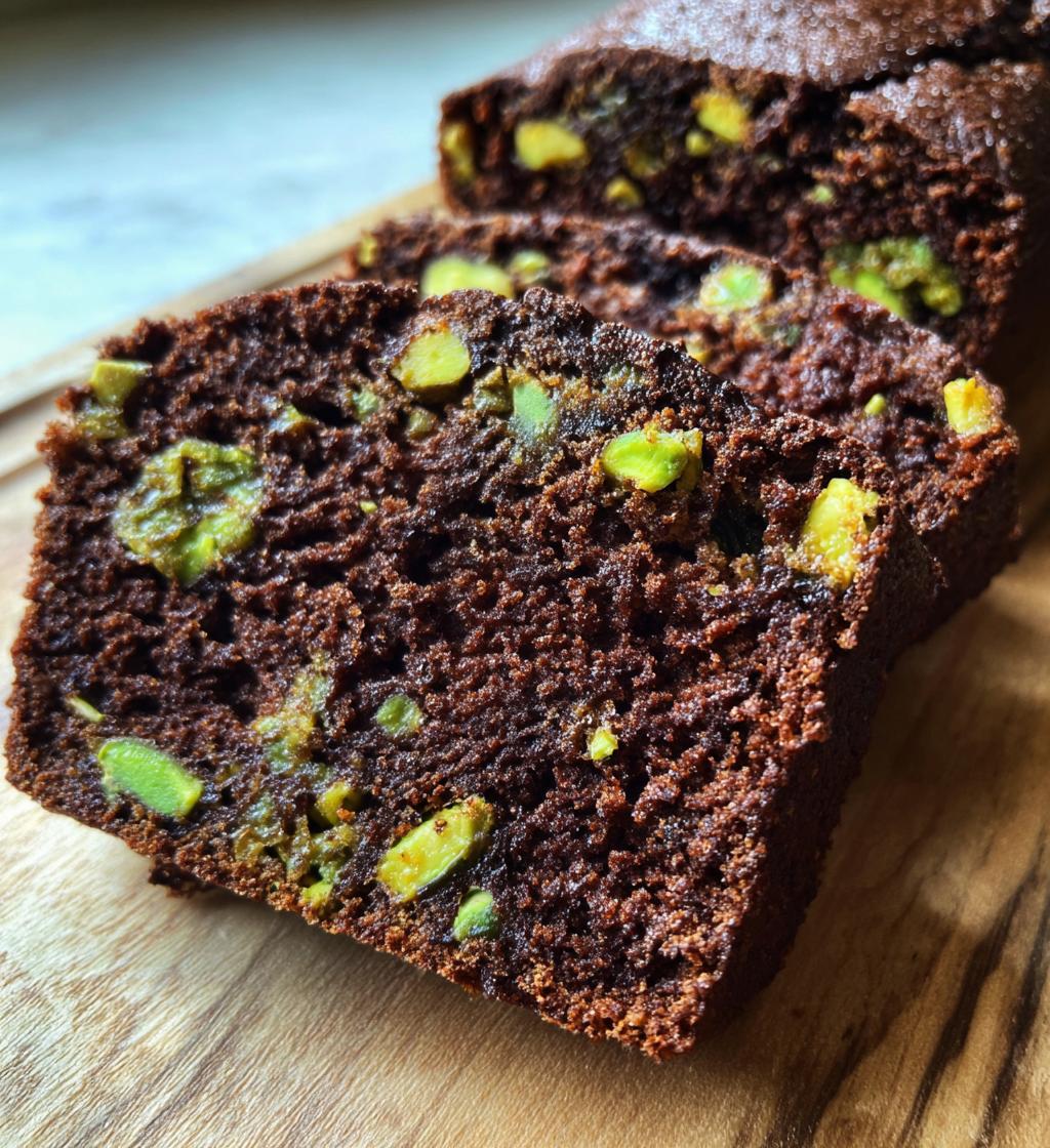 Trople Chocolate Pistachio Bread - detail 1
