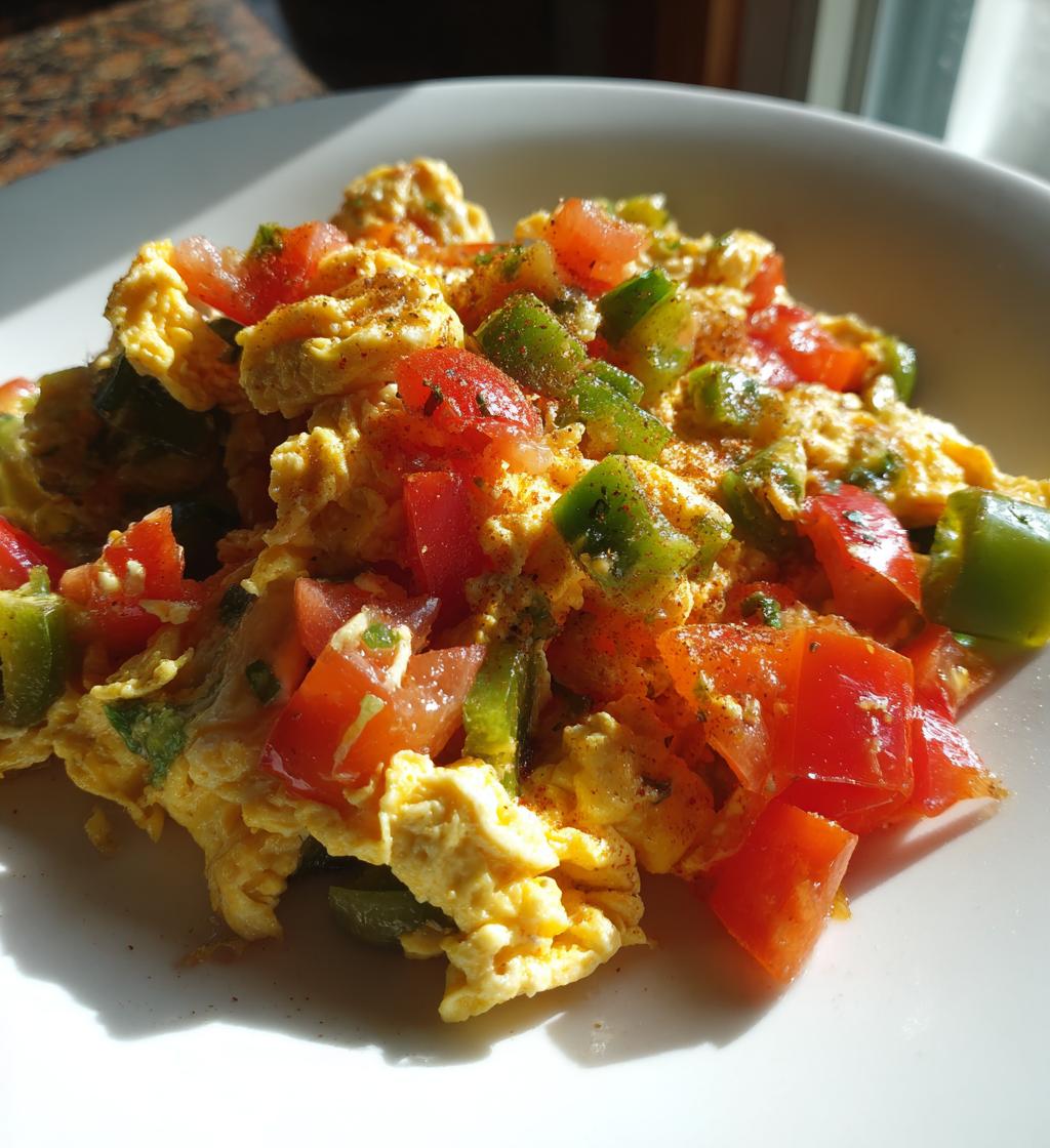 Turkish Egg Scramble