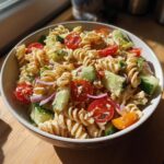 Vegan Caesar Pasta Salad
