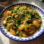 Vegetarian Piccata with Cannellini Beans
