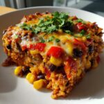 Vegeterian Mexican Rice Casserole