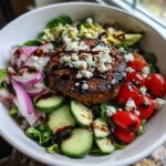 Veggie Burger Salad