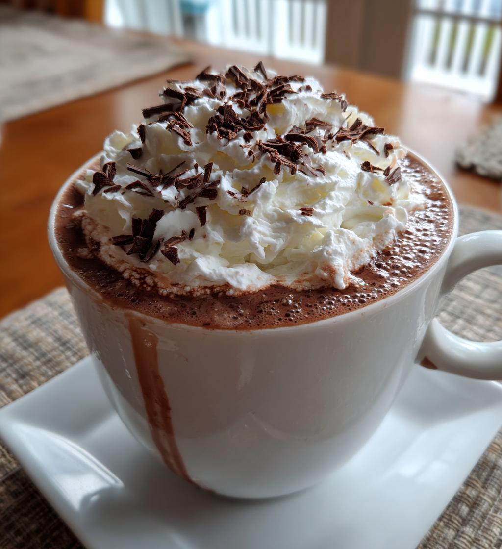 Whipped Hot Chocolate - detail 1