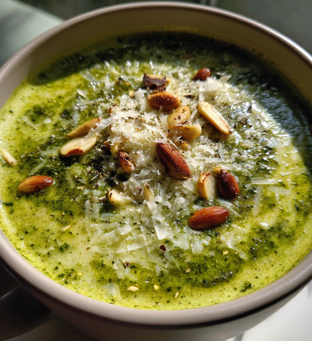White Bean Pesto Soup