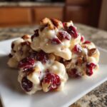 White Chocolate Cranberry Pecan Clusters