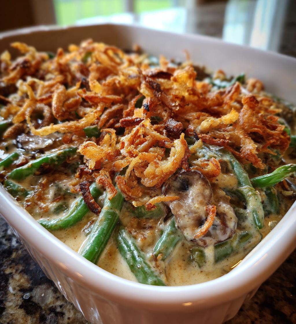 3 Ingredient Green Bean Casserole - detail 1