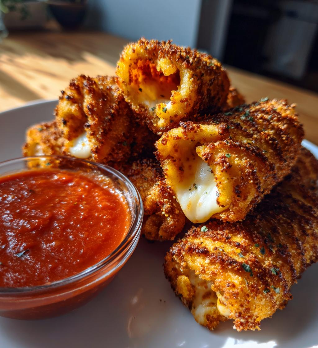 Air Fryer Lasagna Fritta Inspired by Olive Garden - detail 1