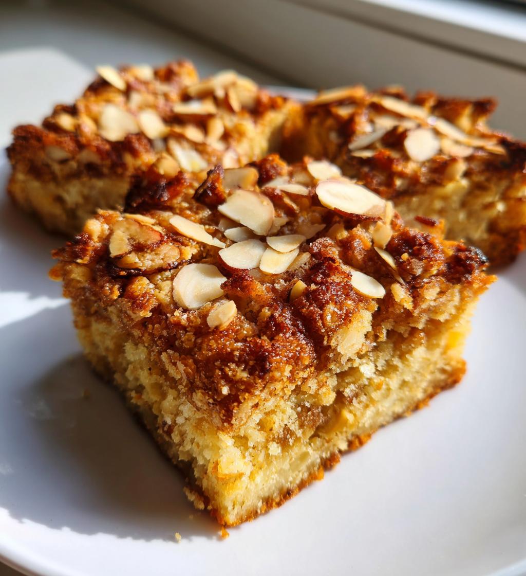 Almond Croissant Blondies - detail 1