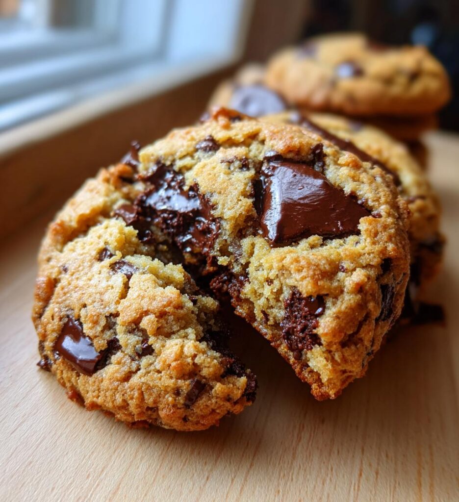 Almond Flour Chocolate Chip Cookies