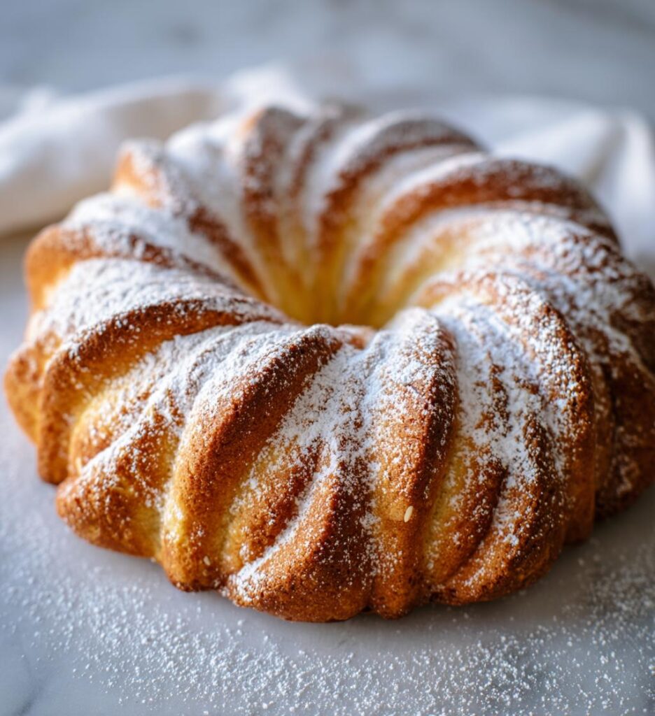 Almond Wreath Cake