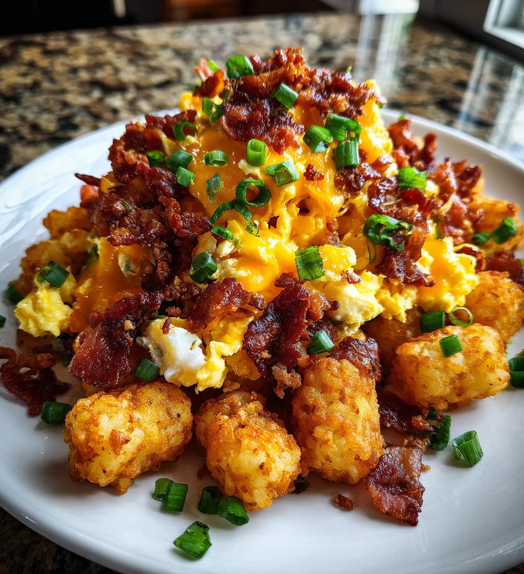 Bacon Egg And Cheese Breakfast Totchos
