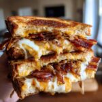Bacon Onion Grilled Cheese