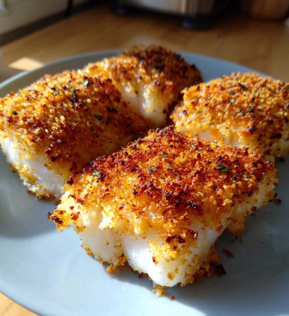 Baked Cod with Panko