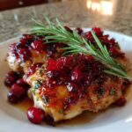 Baked Cranberry Chicken with Rosemary