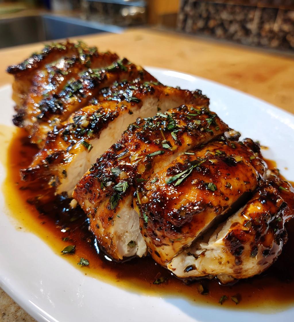 Balsamic Baked Chicken Breast