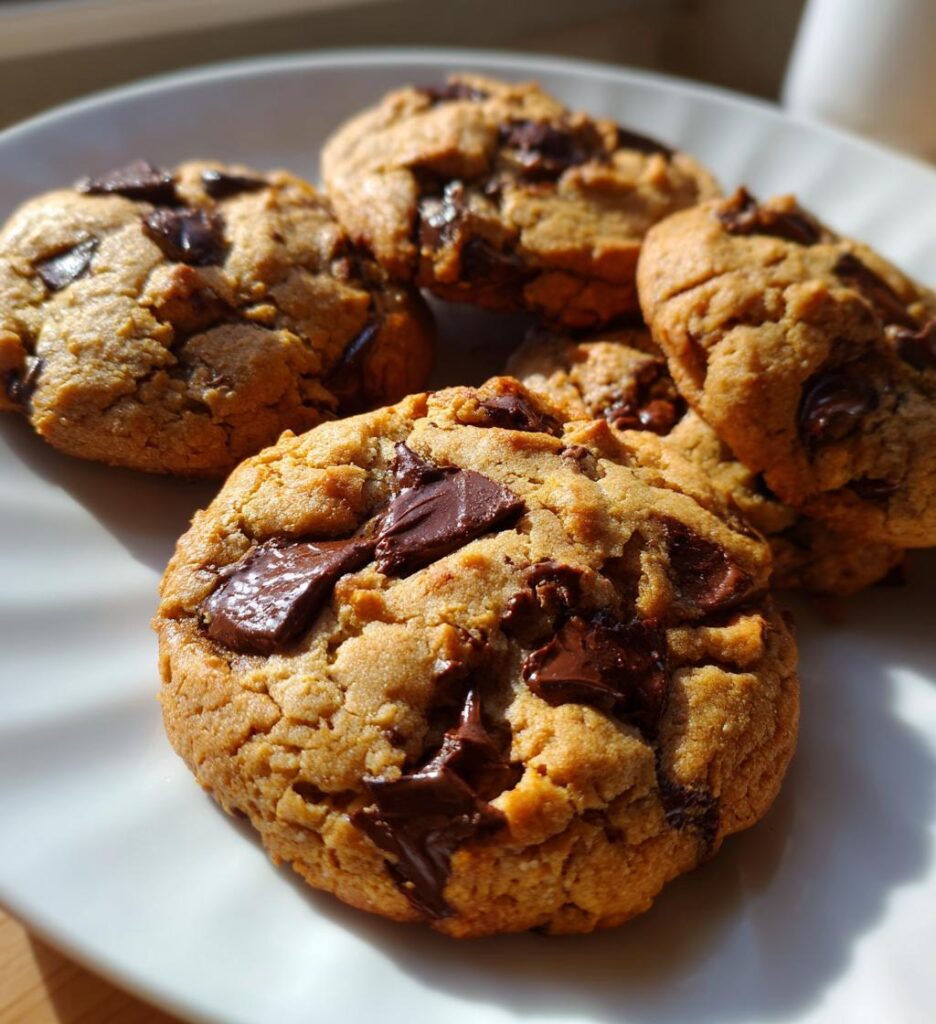 Banana Bread Chocolate Chip Cookies