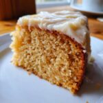 Banana Cake with Vanilla Frosting