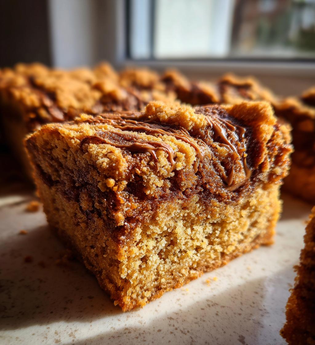 Biscoff Blondies - detail 1