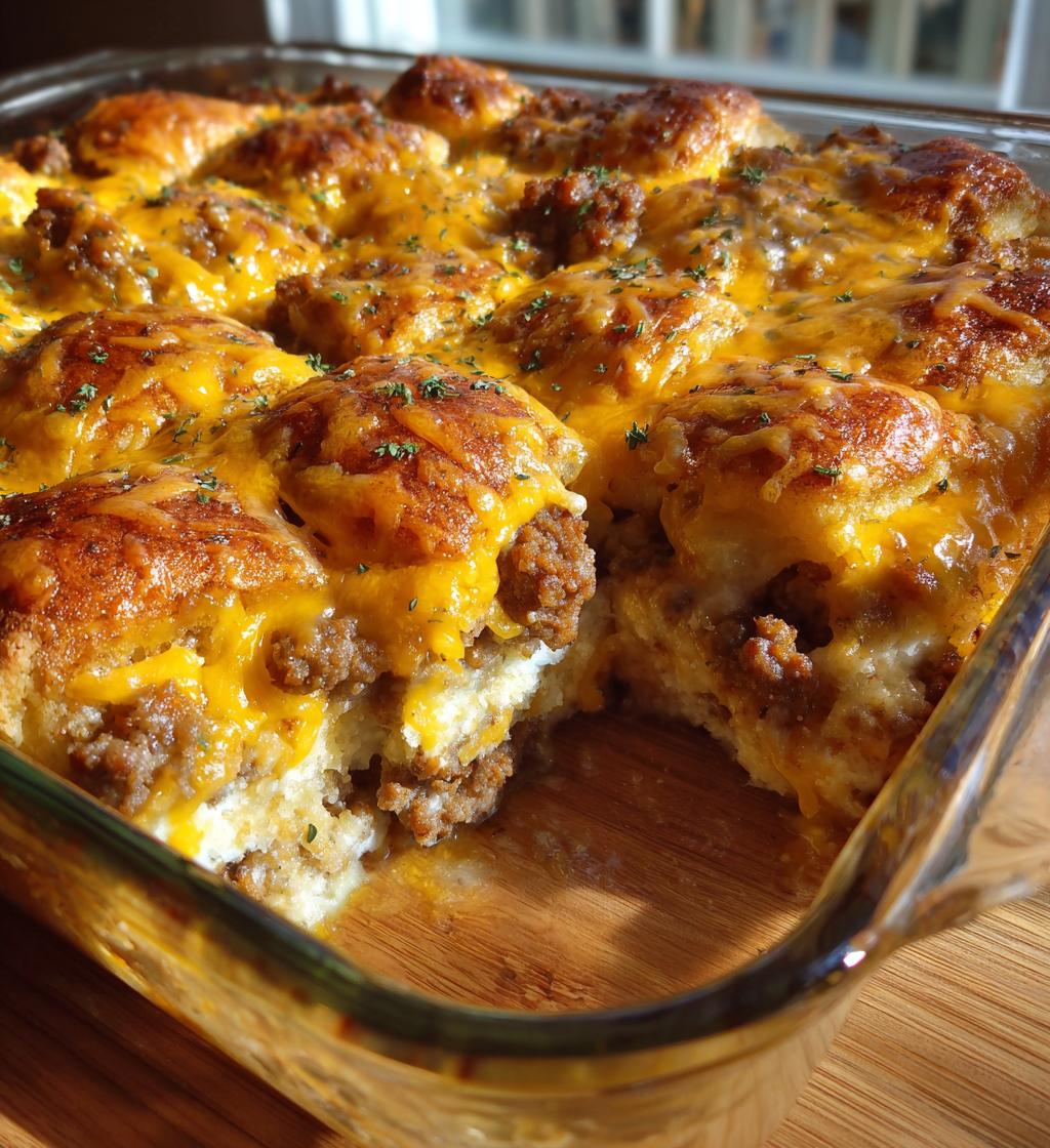 Biscuit And Gravy Breakfast Casserole - detail 1