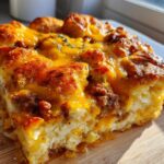 Biscuit And Gravy Breakfast Casserole