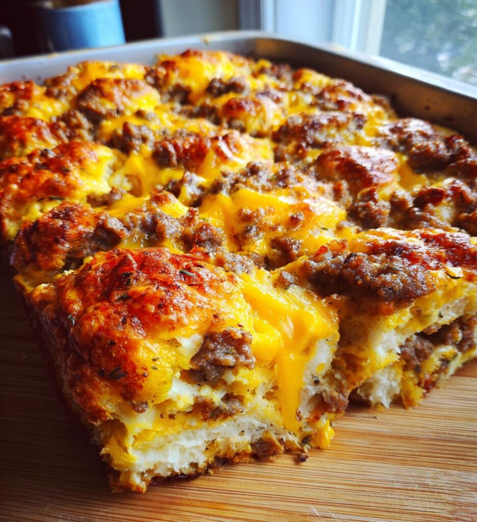 Biscuit Breakfast Casserole