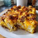 Breakfast Biscuit Casserole