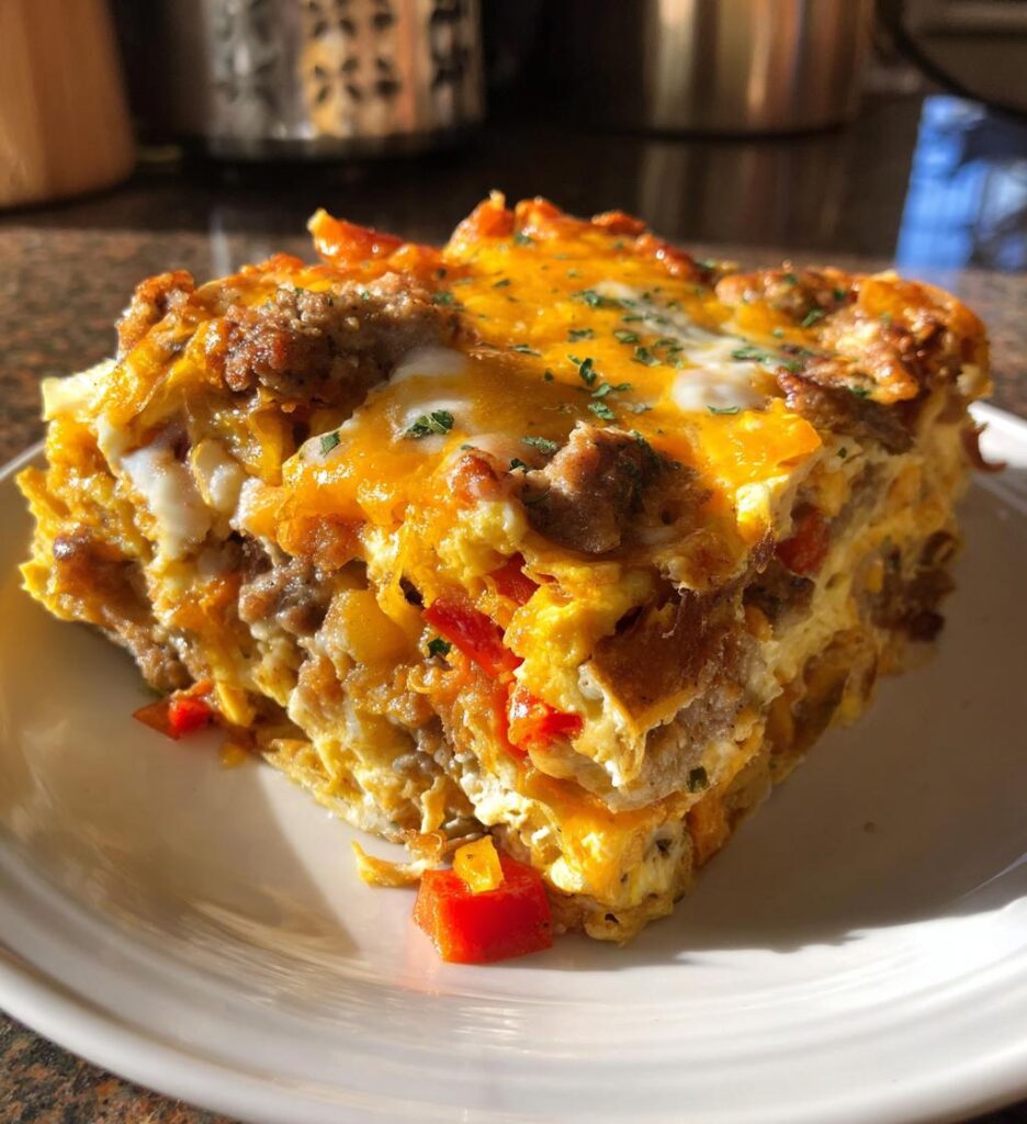Breakfast Burrito Casserole