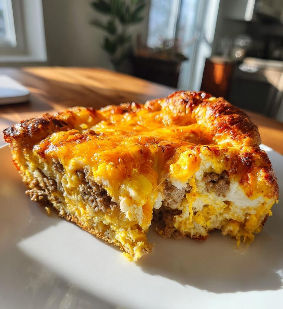 Breakfast Casserole Crescent Roll