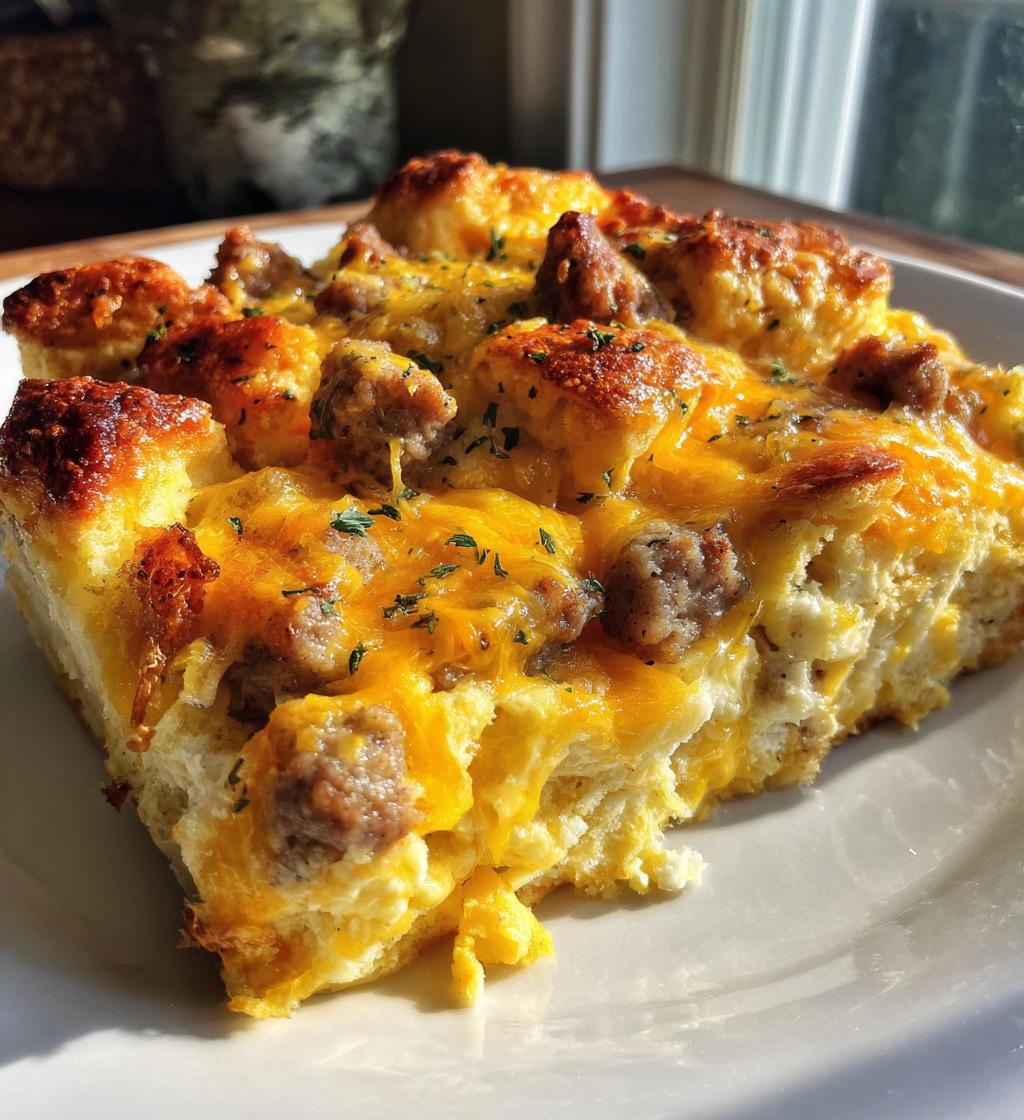 Breakfast Casserole With Biscuits - detail 1