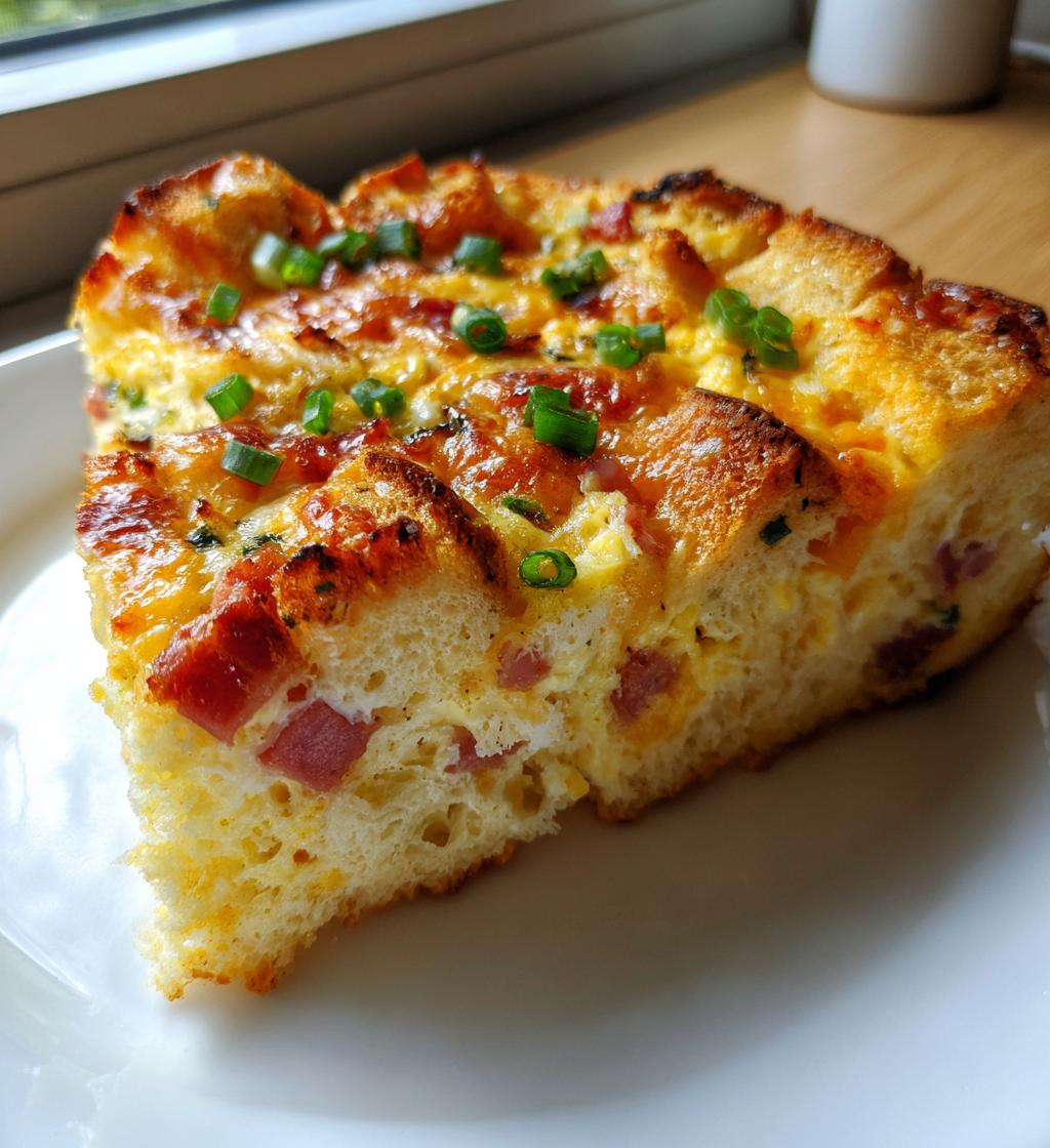Breakfast Casserole With Bread - detail 1
