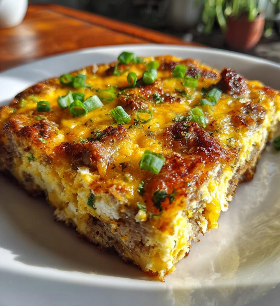 Breakfast Casserole With Sausage