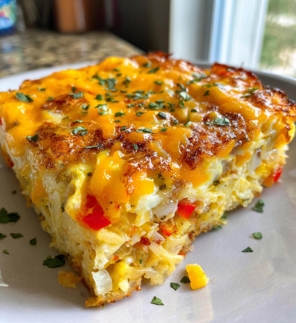 Breakfast Hashbrown Casserole
